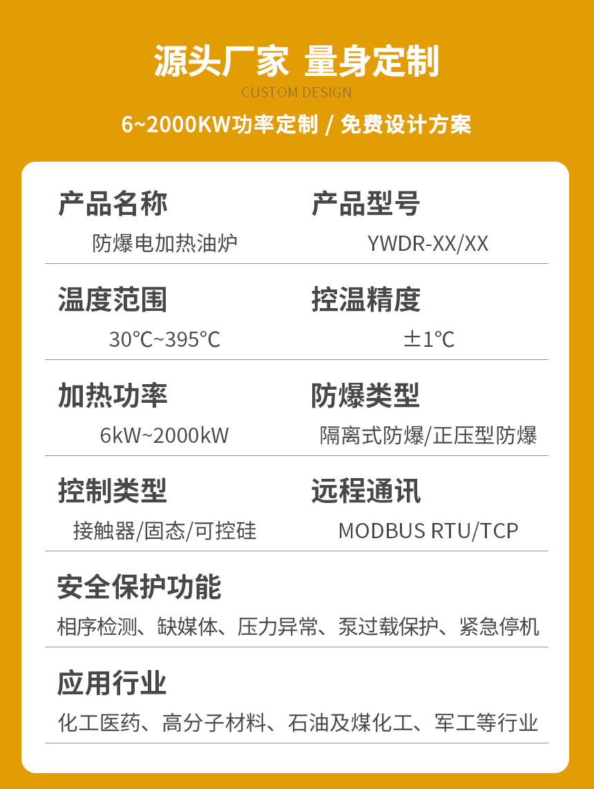 海上平臺防爆導熱油爐參數(shù)